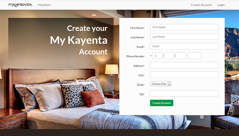 A thumbnail of My Kayenta's landing page