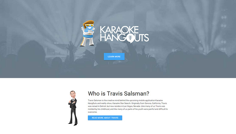 A thumbnail of Travis Salsman's landing page